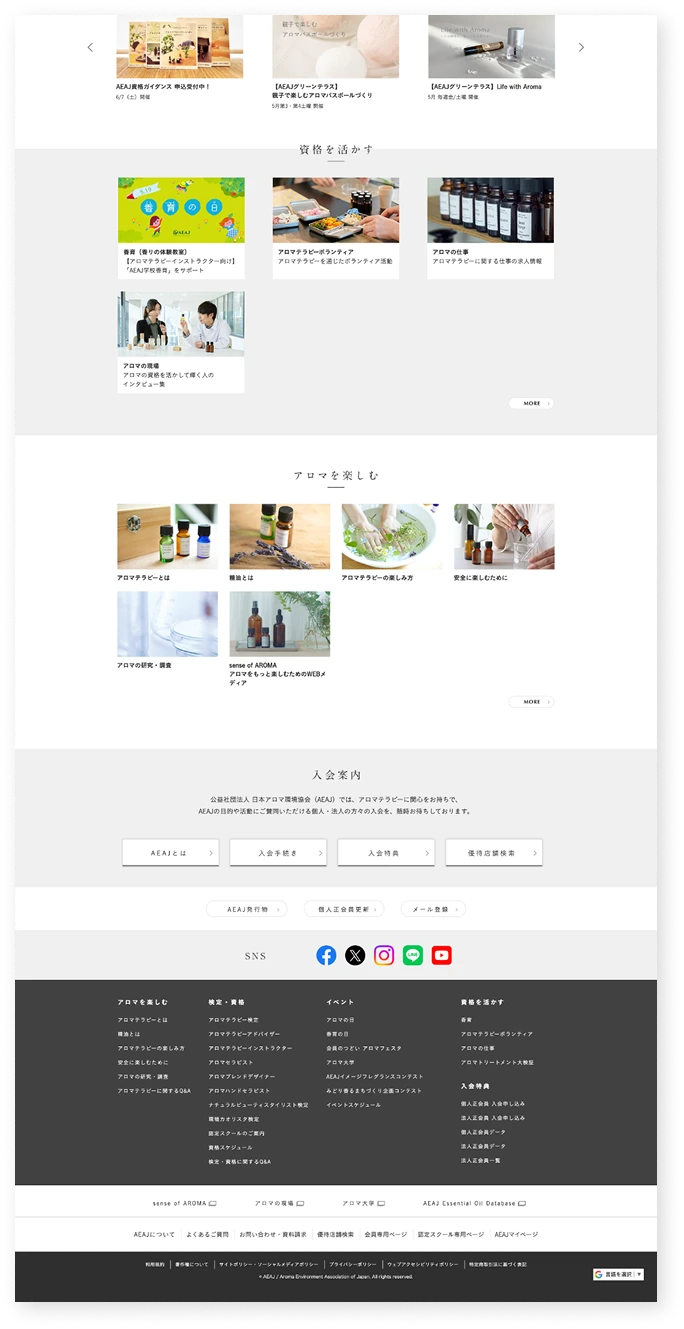 aeaj website